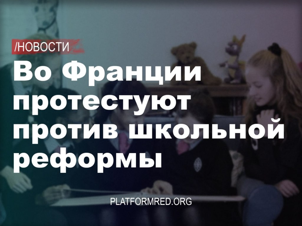 «Дети — не овцы»: во Франции учителя и родители против школьной&nbsp;реформы