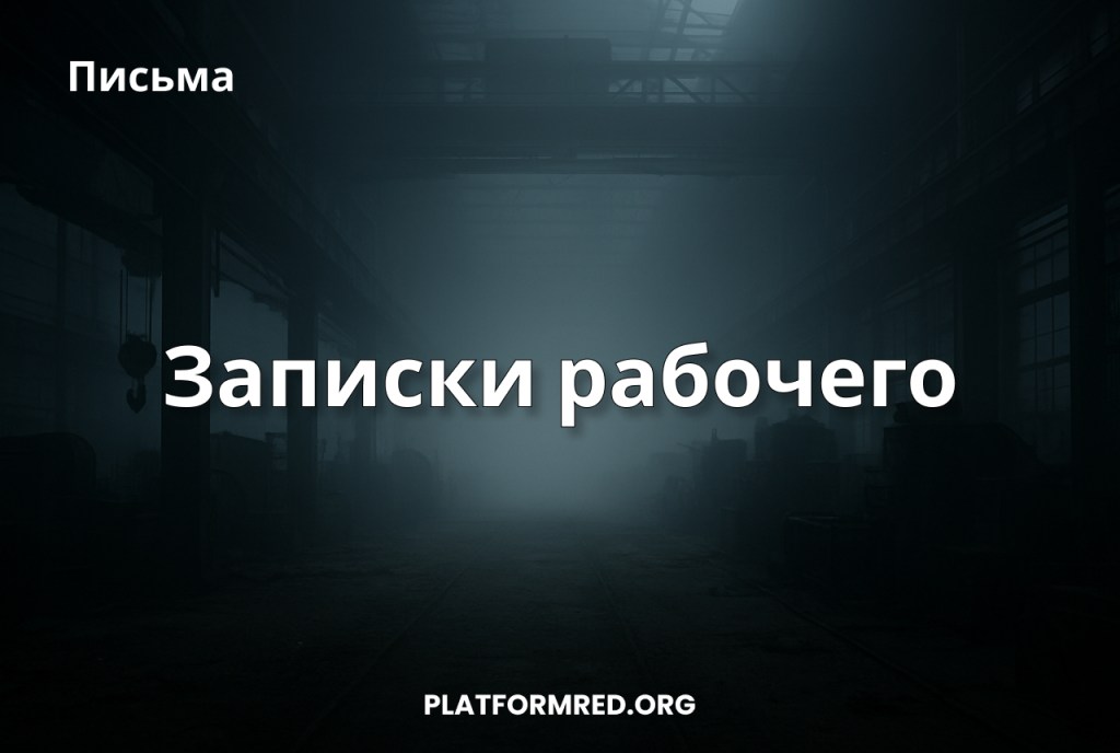 Записки рабочего