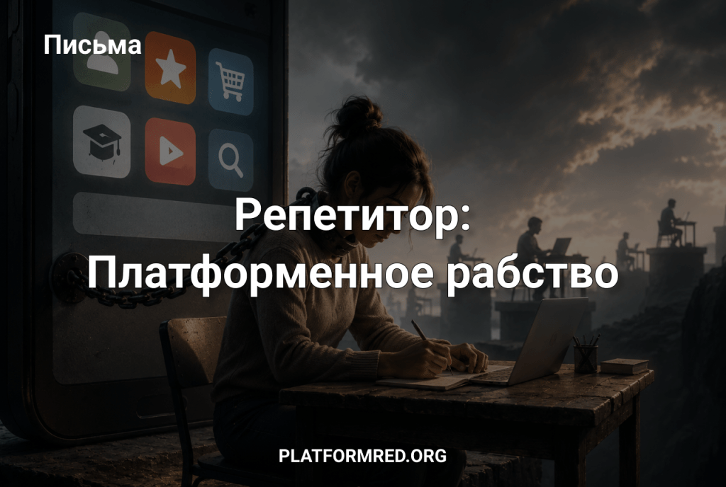 Репетитор: платформенное рабство